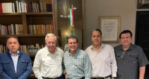 Gobernador Rocha y González Zaratain se reúnen en Culiacán