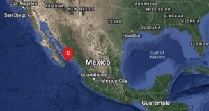Sismo de 5.5 que se sintió en el centro del Sinaloa; tuvo epicentro en San José del Cabo