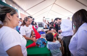 Juan de Dios Gámez da inicio al programa “Construyamos la Paz”