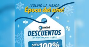 Permanecerán descuentos durante el mes de diciembre: JAPAC