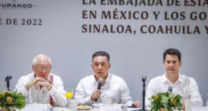 Embajador de EUA ha generado confianza en Sinaloa, y no lo vamos a defraudar: Rocha