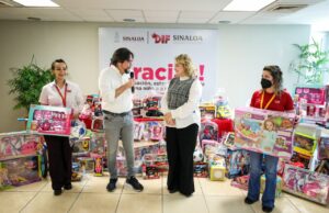 Recibe DIF Sinaloa donación de mil 500 juguetes de Casa Ley