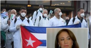 Médicos cubanos y la tesis de la ministra