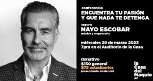 29 MARZO Conferencia Encuentra tu Pasión