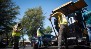 Avanzan obras de reencarpetado en Culiacán Avanzan obras de reencarpetado en Culiacán