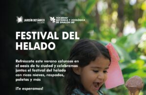 Refréscate en el Festival del helado, organizado por Jardín Botánico Culiacán