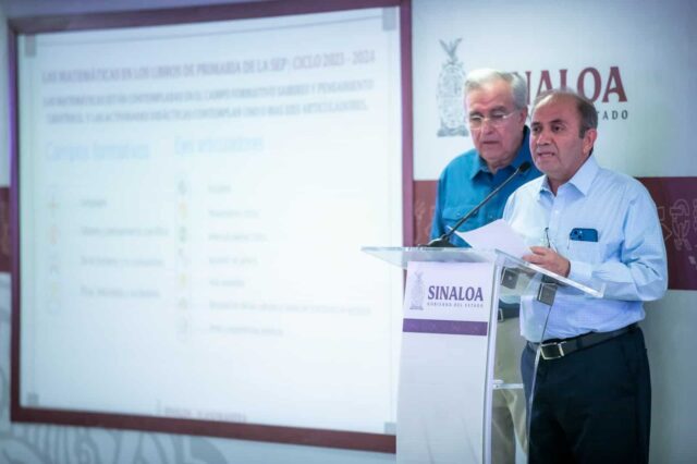 Ya se han distribuido el 80% de los libros de texto en Sinaloa: Rocha