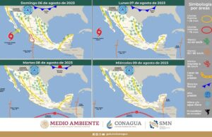 Se forma la tormenta “Eugene” frente a las costas de Jalisco