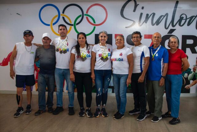 Sinaloenses logran 22 medallas, nueve de oro, en el Campeonato Nacional Master San Luis Potosí 2023