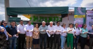 Inauguran tienda comunitaria en Estación Rosales Inauguran tierra comunitaria en Estación Rosales
