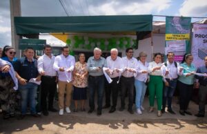 Inauguran tienda comunitaria en Estación Rosales Inauguran tierra comunitaria en Estación Rosales
