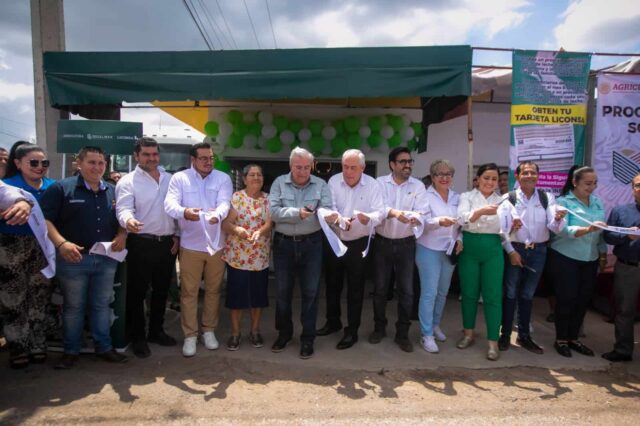 Inauguran tierra comunitaria en Estación Rosales