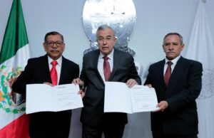 Toma Rocha protesta a nuevo titular de Seguridad Pública