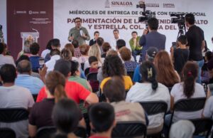 Ayuntamiento cumple compromisos con la pavimentación de vialidades en la colonia Villa del Sol