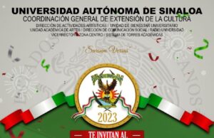 Invita la UAS al Festival de Fiestas Patrias, a realizarse el próximo 15 de septiembre en el emblemático Edificio Central Invita la UAS al Festival de Fiestas Patrias, a realizarse el próximo 15 de septiembre en el emblemático Edificio Central