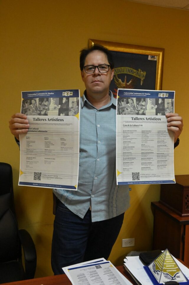 Cultura UAS inicia la inscripción a más de 70 talleres artísticos gratuitos