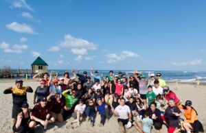 TODO UN ÉXITO LA CLASE MASIVA DE FUNCIONAL EN LA PLAYA!