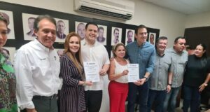 Ramiro Garza Bayliss y María de Jesús Armenta, nuevos dirigentes del PRI Culiacán