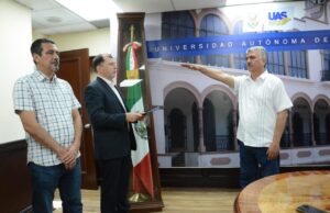 Candelario Ortiz Bueno, nuevo Secretario General de la UAS; sustituye a Robespierre Lizárraga, quien ahora es el responsable del despacho de Rectoría Candelario Ortiz Bueno, nuevo Secretario General de la UAS; sustituye a Robespierre Lizárraga, quien ahora es el responsable del despacho de Rectoría