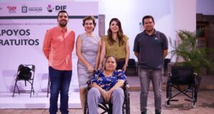 DIF Bienestar Culiacán y Beneficencia Pública en Sinaloa, realizan entrega de apoyos funcionales
