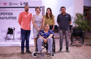 DIF Bienestar Culiacán y Beneficencia Pública en Sinaloa, realizan entrega de apoyos funcionales