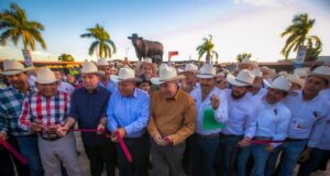 Inaugura Rocha Moya la Expo Ganadera Sinaloa 2023 y reitera su respaldo al sector
