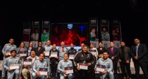 Reciben Luz Daniela Gaxiola, Orestes Morales, Rosa María Guerrero y Jorge Luis Sánchez el Premio Estatal del Deporte 2023