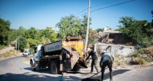 Obras de pavimentación benefician vialidades en cuadrantes diversos