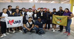 Águilas UAS de halterofilia lucen en el torneo clasificatorio en San Luis Potosí