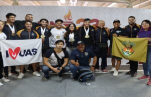 Águilas UAS de halterofilia lucen en el torneo clasificatorio en San Luis Potosí