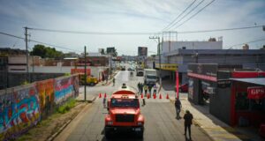 Trabajos de reencarpetado en la av. Nicolás Bravo avanzan en tiempo y forma