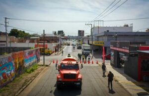 Trabajos de reencarpetado en la av. Nicolás Bravo avanzan en tiempo y forma