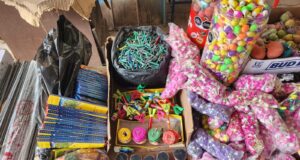 Durante revisiones preventivas en fin de año Protección Civil Municipal, saca del comercio 100 kilogramos de pirotecnia