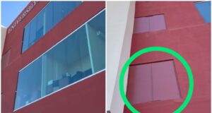 Denuncian que edificio de rectoría en Los Mochis tiene salidas de emergencias que dan al vacío