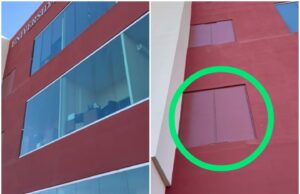 Denuncian que edificio de rectoría en Los Mochis tiene salidas de emergencias que dan al vacío