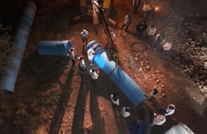 Reparan fuga en Culiacán en tiempo récord