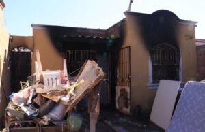 DIF atiende oportunamente a persona afectada tras perder su casa en un incendio
