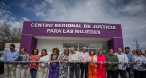 Rocha inauguró el tercer Centro de Justicia para las Mujeres