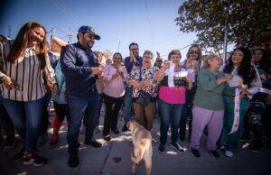 Inician construcción de calle en La Conquista y entrega pavimentación en Aguaruto