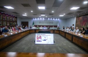 Rocha encabeza reunión con la coordinadora nacional de Protección Civil