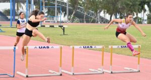 Velocistas de la UAS muestran su poderío en las pistas de la Universiada Estatal 2024