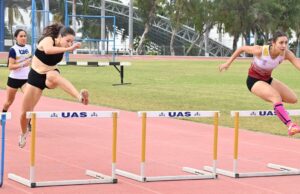 Velocistas de la UAS muestran su poderío en las pistas de la Universiada Estatal 2024