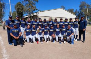 Aguilas UAS campeones regionales en softbol.