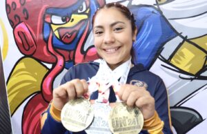 Yesica Hernández, gana dos oros y una plata en halterofilia para la UAS en Universiada