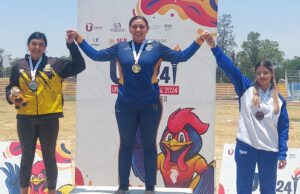 Universiada Nacional. Verónica Luzania, gana medalla de oro 19 para la UAS.