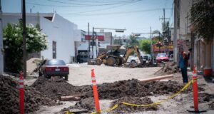 Pavimentación de calles con concreto hidráulico avanza en toda la ciudad
