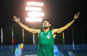 Dos Águilas UAS de voly de playa en la búsqueda de boleto olímpico