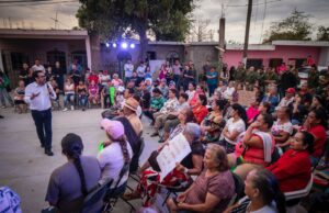 Celebran con vecinos de la Toledo Corro entrega de calle Mina de Bacubirito