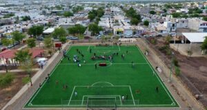 ¡Alturas del Sur se transforma! Entregan cancha deportiva