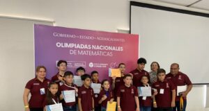Gana Delegación Sinaloa 9 medallas en XXIV Olimpiada Nacional de Matemáticas